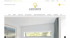 Desktop Screenshot of lucente.nl